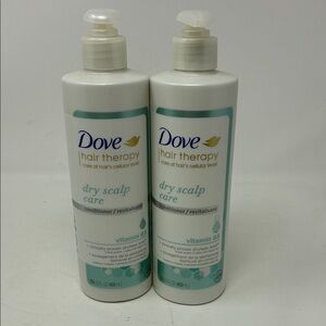 (2 Pack) Dove Beauty Dry Scalp Therapy Conditioner - 13.5 fl oz
